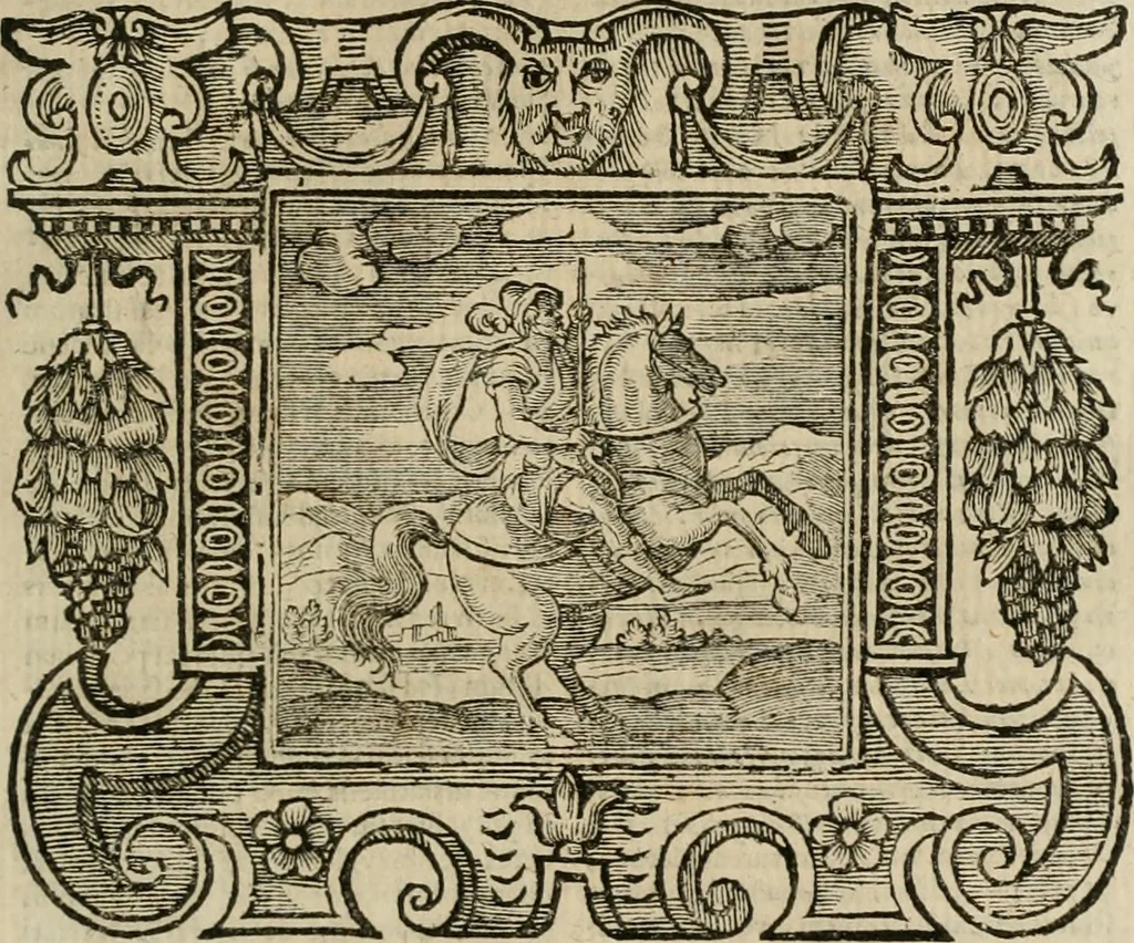 An illustration from Andreae Alciati Emblemata cum commentariis Claudii Minois I.C. Francisci Sanctii Brocensis, & notis Laurentij Pignorij Patavini : nouissima hac editione in continuam vnius commentarij seriem congestis, in certas quasdam quasi classes dispositis, & plusquam dimidia parte auctis, 1661, leaf 276