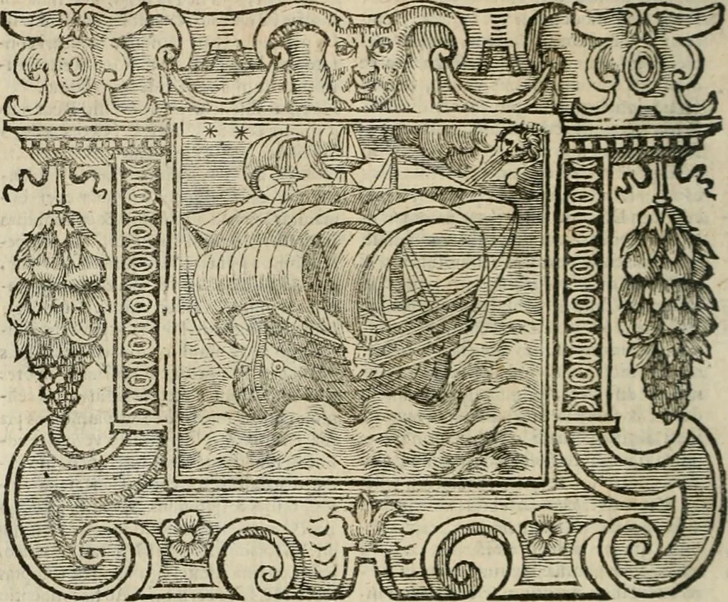 An illustration from Andreae Alciati Emblemata cum commentariis Claudii Minois I.C. Francisci Sanctii Brocensis, & notis Laurentij Pignorij Patavini : nouissima hac editione in continuam vnius commentarij seriem congestis, in certas quasdam quasi classes dispositis, & plusquam dimidia parte auctis, 1661, leaf 307