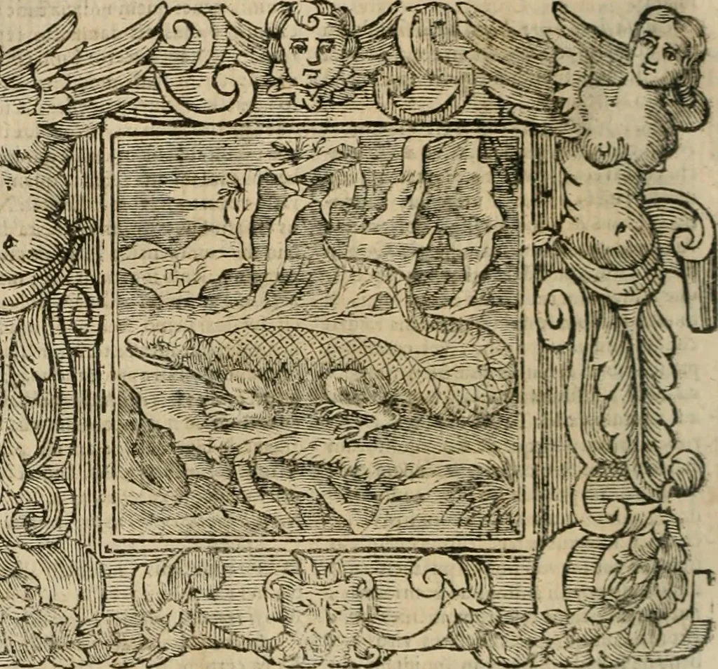 An illustration from Andreae Alciati Emblemata cum commentariis Claudii Minois I.C. Francisci Sanctii Brocensis, & notis Laurentij Pignorij Patavini : nouissima hac editione in continuam vnius commentarij seriem congestis, in certas quasdam quasi classes dispositis, & plusquam dimidia parte auctis, 1661, leaf 325