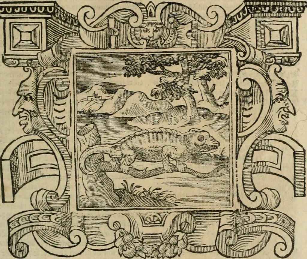 An illustration from Andreae Alciati Emblemata cum commentariis Claudii Minois I.C. Francisci Sanctii Brocensis, & notis Laurentij Pignorij Patavini : nouissima hac editione in continuam vnius commentarij seriem congestis, in certas quasdam quasi classes dispositis, & plusquam dimidia parte auctis, 1661, leaf 338