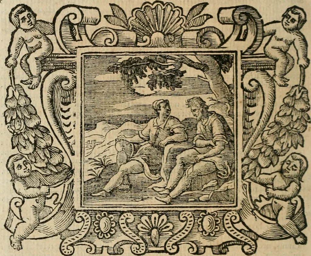 An illustration from Andreae Alciati Emblemata cum commentariis Claudii Minois I.C. Francisci Sanctii Brocensis, & notis Laurentij Pignorij Patavini : nouissima hac editione in continuam vnius commentarij seriem congestis, in certas quasdam quasi classes dispositis, & plusquam dimidia parte auctis, 1661, leaf 443