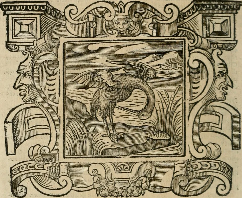 An illustration from Andreae Alciati Emblemata cum commentariis Claudii Minois I.C. Francisci Sanctii Brocensis, & notis Laurentij Pignorij Patavini : nouissima hac editione in continuam vnius commentarij seriem congestis, in certas quasdam quasi classes dispositis, & plusquam dimidia parte auctis, 1661, leaf 463