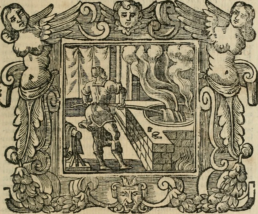 An illustration from Andreae Alciati Emblemata cum commentariis Claudii Minois I.C. Francisci Sanctii Brocensis, & notis Laurentij Pignorij Patavini : nouissima hac editione in continuam vnius commentarij seriem congestis, in certas quasdam quasi classes dispositis, & plusquam dimidia parte auctis, 1661, leaf 582
