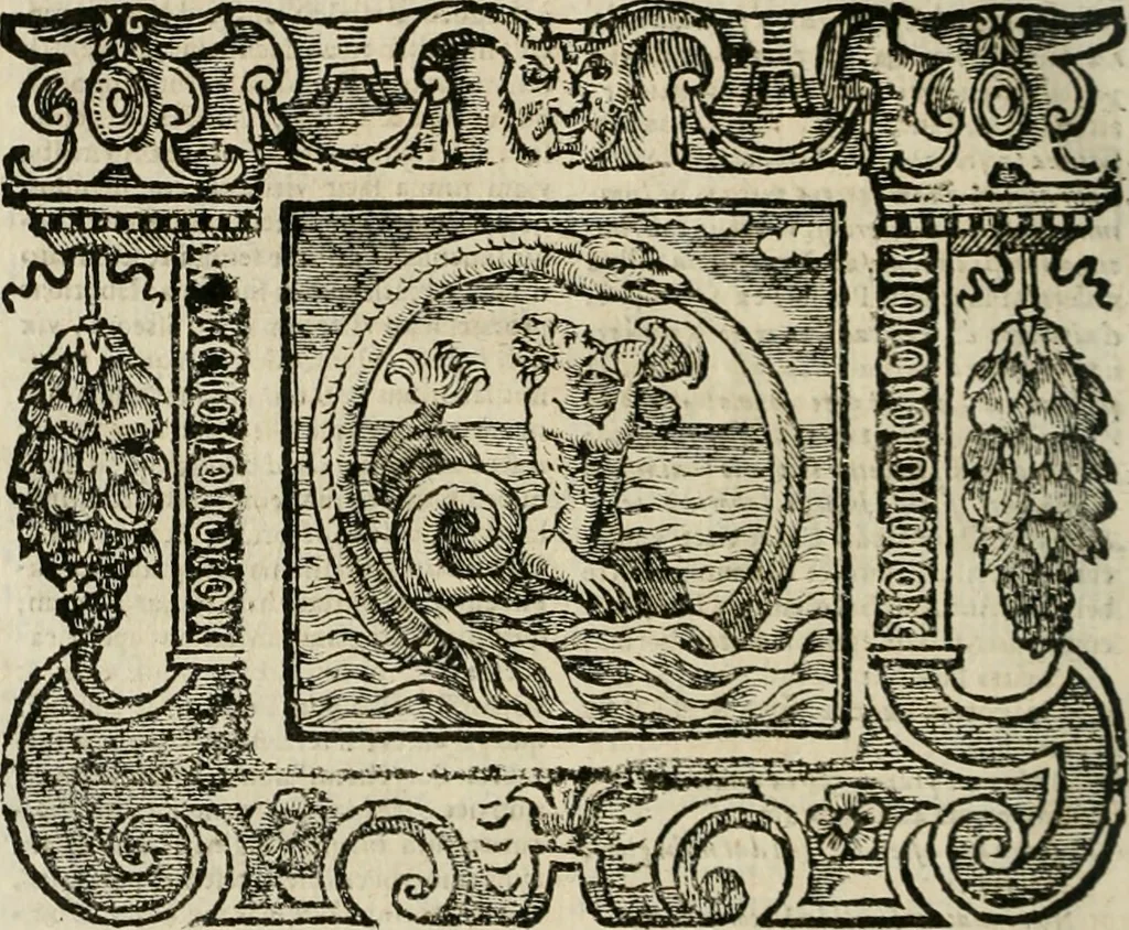 An illustration from Andreae Alciati Emblemata cum commentariis Claudii Minois I.C. Francisci Sanctii Brocensis, & notis Laurentij Pignorij Patavini : nouissima hac editione in continuam vnius commentarij seriem congestis, in certas quasdam quasi classes dispositis, & plusquam dimidia parte auctis, 1661, leaf 651