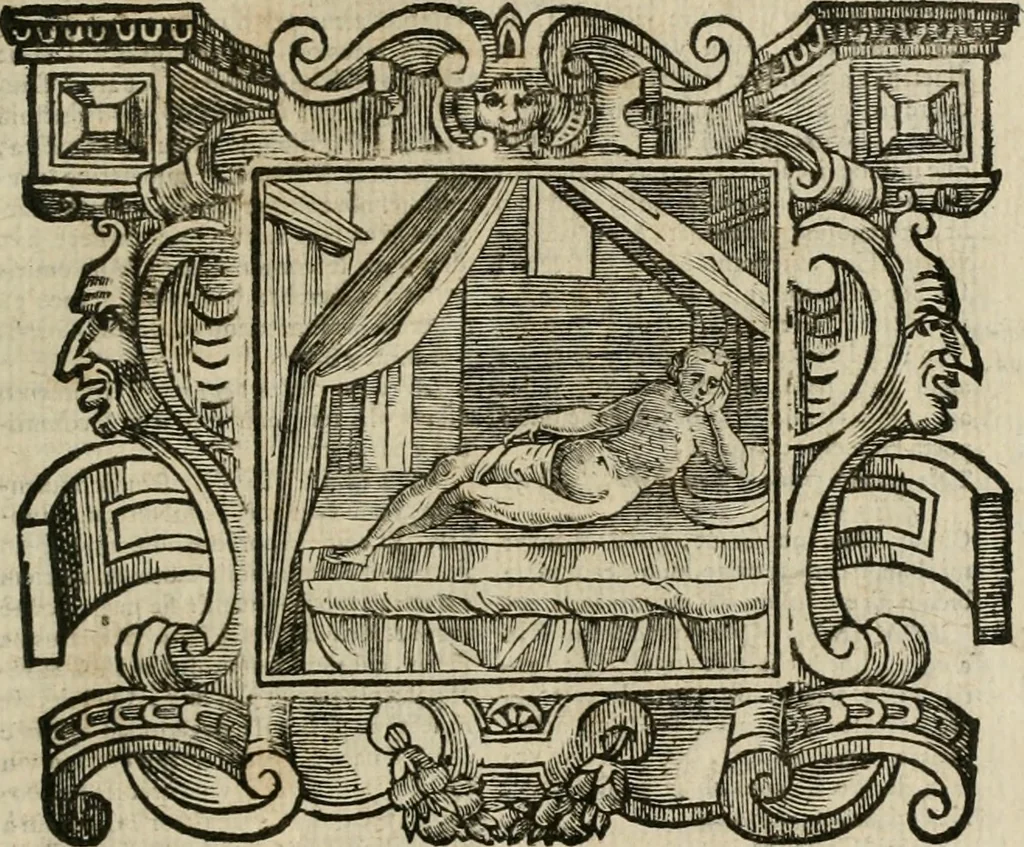 An illustration from Andreae Alciati Emblemata cum commentariis Claudii Minois I.C. Francisci Sanctii Brocensis, & notis Laurentij Pignorij Patavini : nouissima hac editione in continuam vnius commentarij seriem congestis, in certas quasdam quasi classes dispositis, & plusquam dimidia parte auctis, 1661, leaf 710