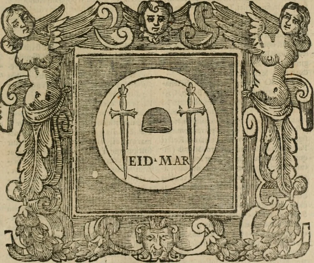An illustration from Andreae Alciati Emblemata cum commentariis Claudii Minois I.C. Francisci Sanctii Brocensis, & notis Laurentij Pignorij Patavini : nouissima hac editione in continuam vnius commentarij seriem congestis, in certas quasdam quasi classes dispositis, & plusquam dimidia parte auctis, 1661, leaf 724