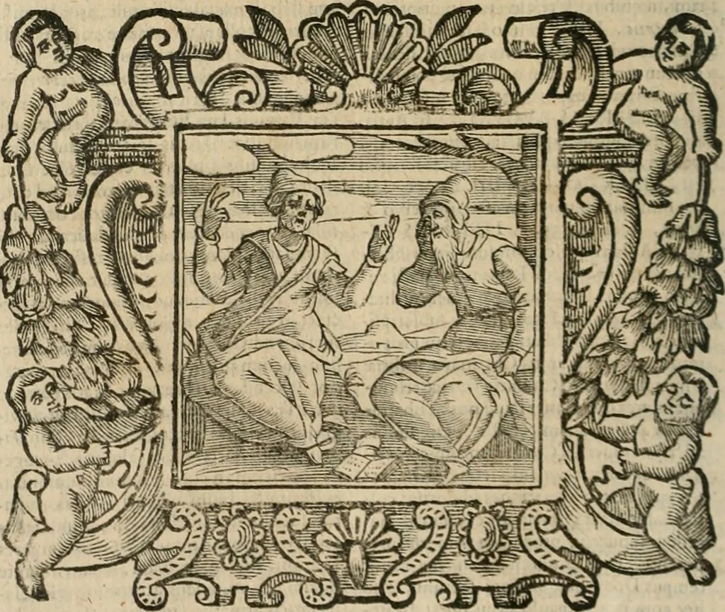 An illustration from Andreae Alciati Emblemata cum commentariis Claudii Minois I.C. Francisci Sanctii Brocensis, & notis Laurentij Pignorij Patavini : nouissima hac editione in continuam vnius commentarij seriem congestis, in certas quasdam quasi classes dispositis, & plusquam dimidia parte auctis, 1661, leaf 729