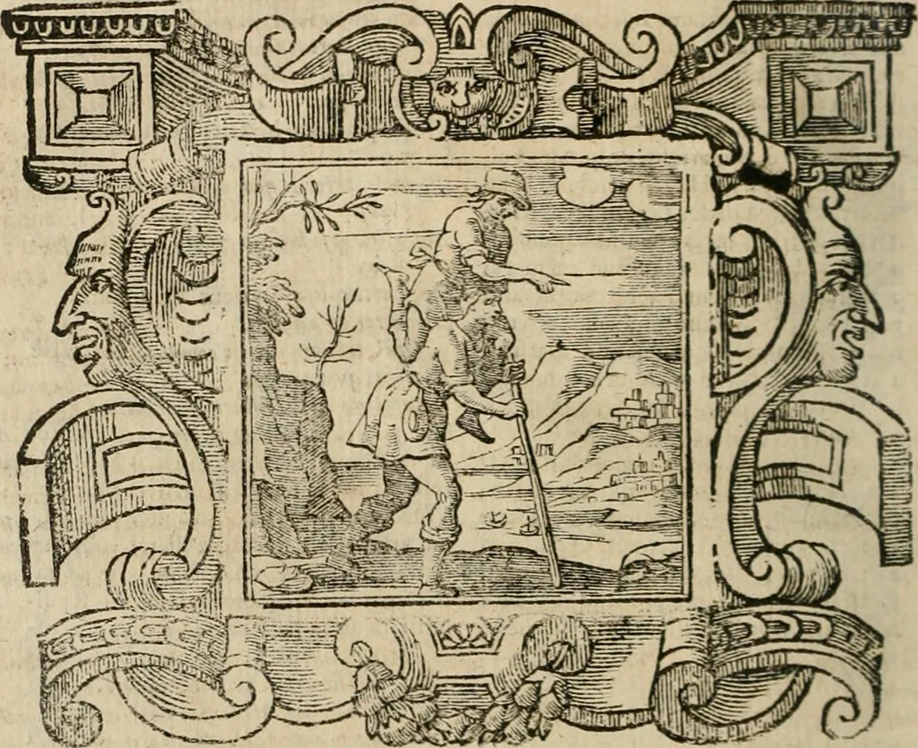 An illustration from Andreae Alciati Emblemata cum commentariis Claudii Minois I.C. Francisci Sanctii Brocensis, & notis Laurentij Pignorij Patavini : nouissima hac editione in continuam vnius commentarij seriem congestis, in certas quasdam quasi classes dispositis, & plusquam dimidia parte auctis, 1661, leaf 763