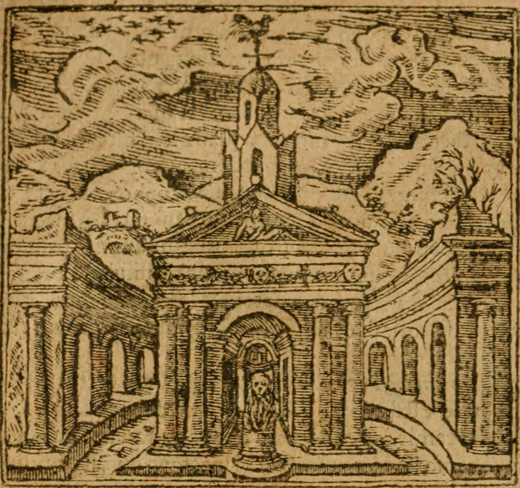 An illustration from Andreae Alciati i.v.c. emblemata, 1614, leaf 121