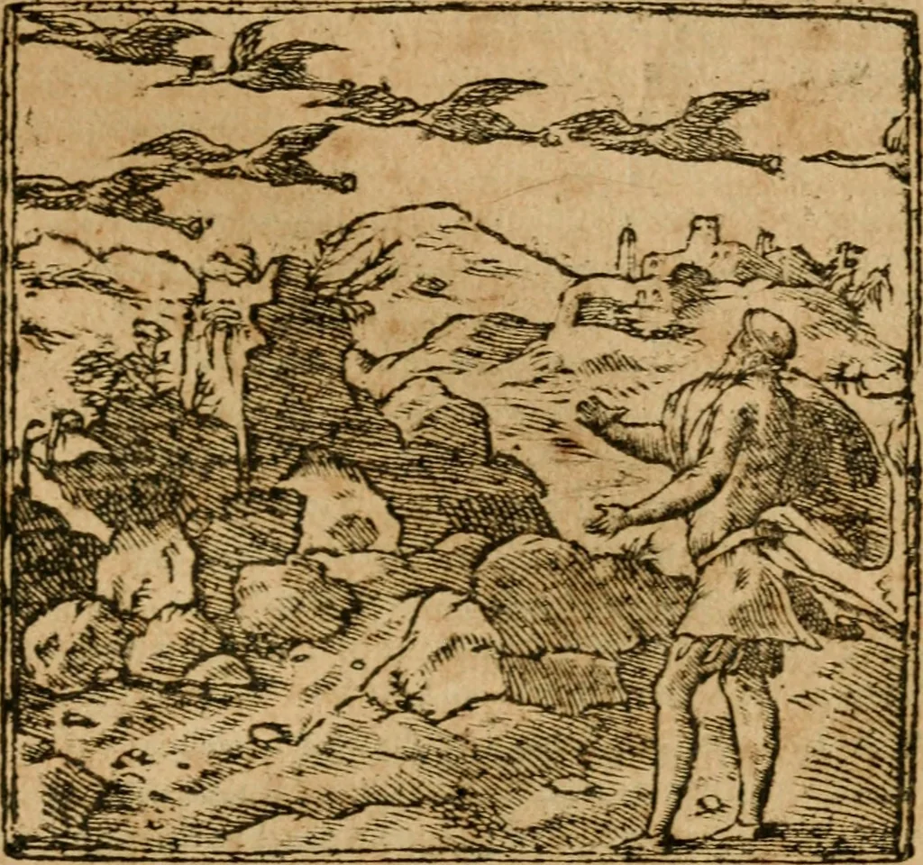 An illustration from Andreae Alciati i.v.c. emblemata, 1614, leaf 130