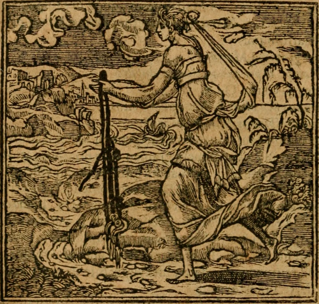 An illustration from Andreae Alciati i.v.c. emblemata, 1614, leaf 171