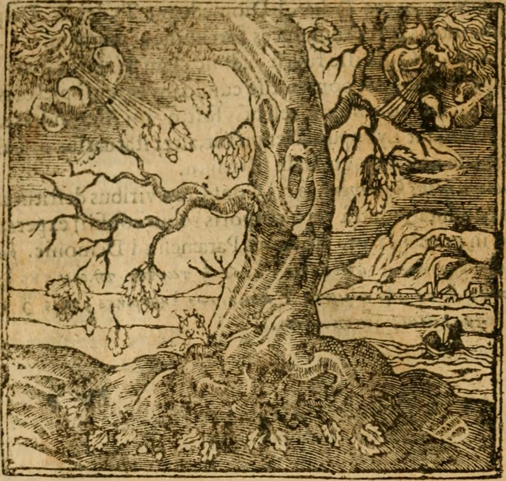 An illustration from Andreae Alciati i.v.c. emblemata, 1614, leaf 227