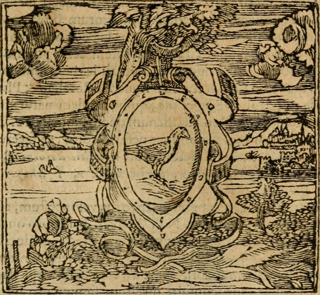 An illustration from Andreae Alciati i.v.c. emblemata, 1614, leaf 242