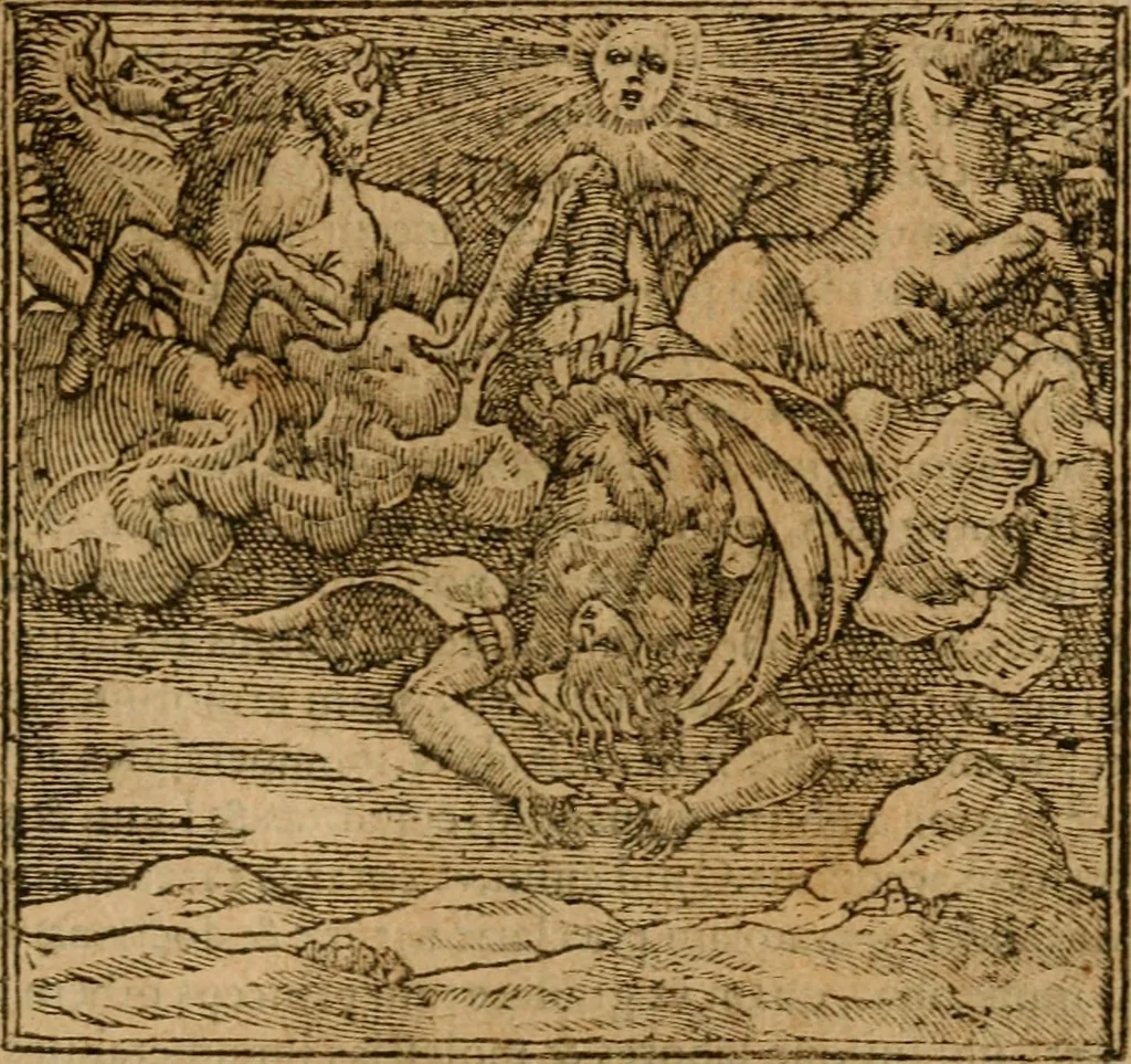 An illustration from Andreae Alciati i.v.c. emblemata, 1614, leaf 268