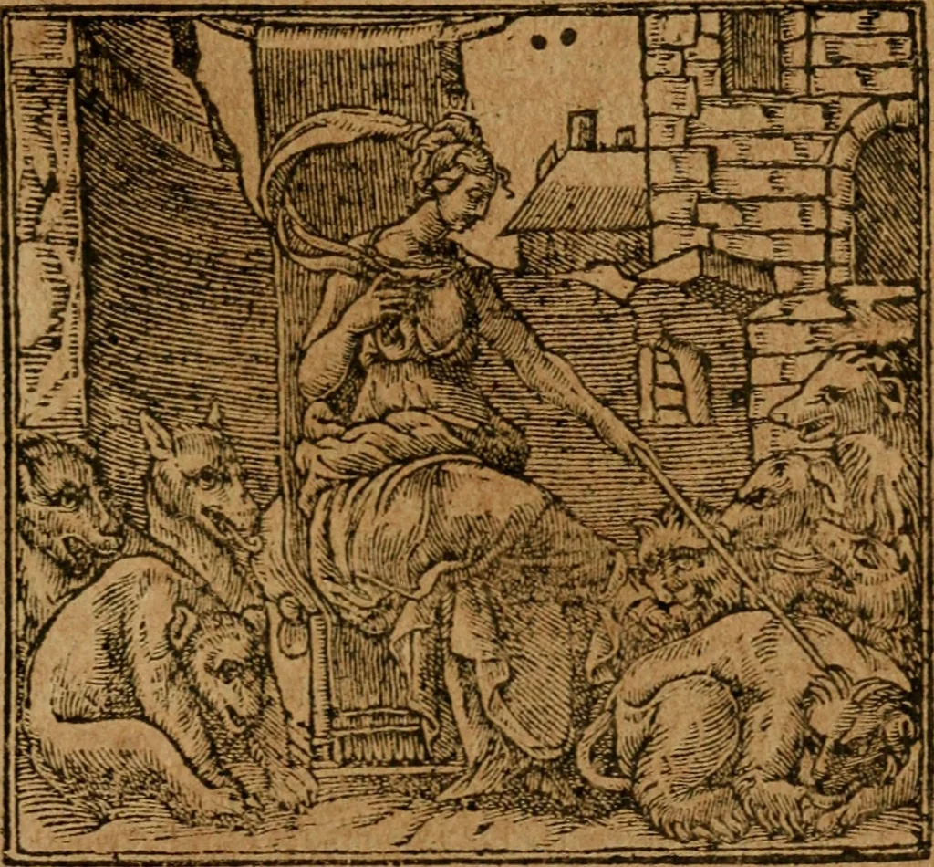 An illustration from Andreae Alciati i.v.c. emblemata, 1614, leaf 326