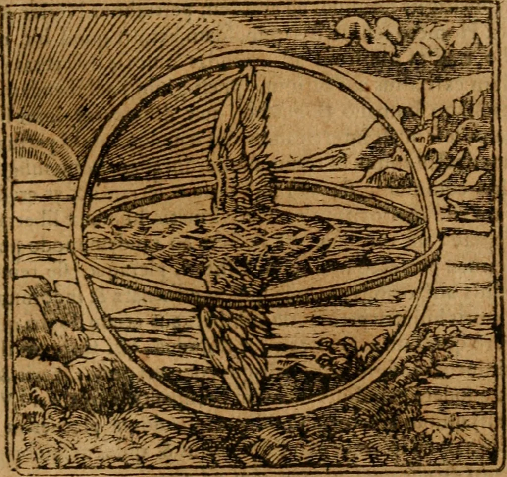 An illustration from Andreae Alciati i.v.c. emblemata, 1614, leaf 332
