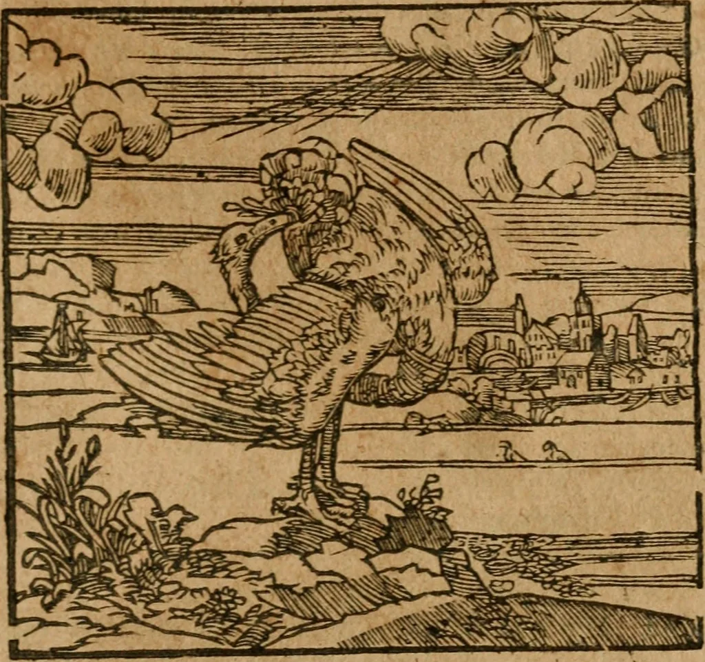 An illustration from Andreae Alciati i.v.c. emblemata, 1614, leaf 360