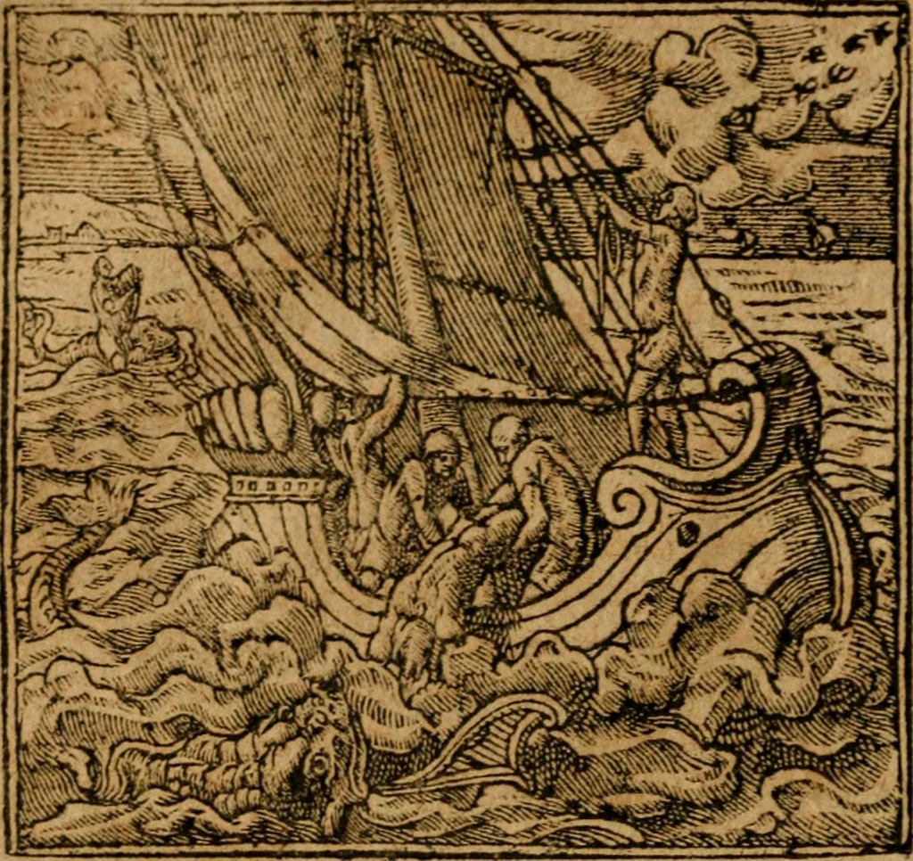 An illustration from Andreae Alciati i.v.c. emblemata, 1614, leaf 365