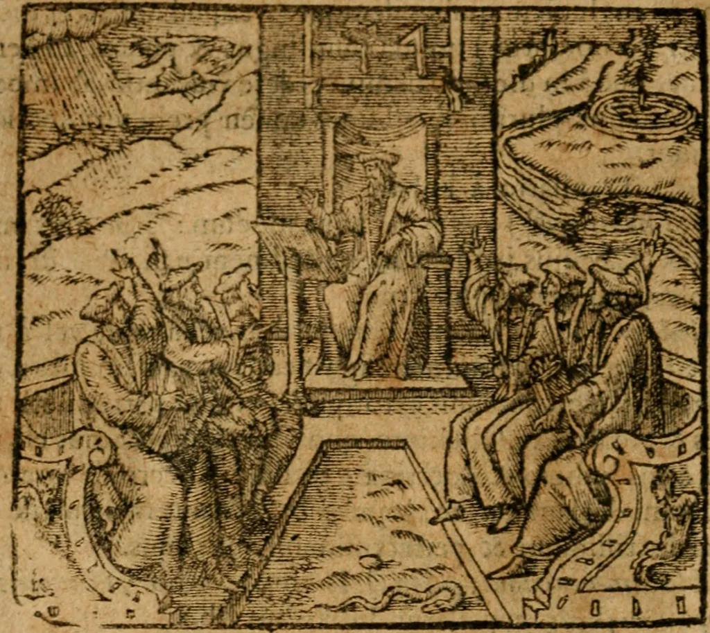 An illustration from Andreae Alciati i.v.c. emblemata, 1614, leaf 381