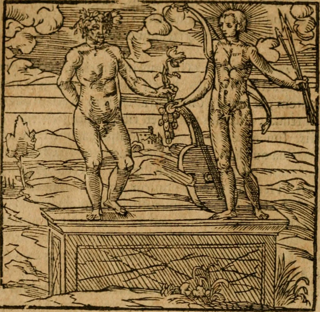 An illustration from Andreae Alciati i.v.c. emblemata, 1614, leaf 391