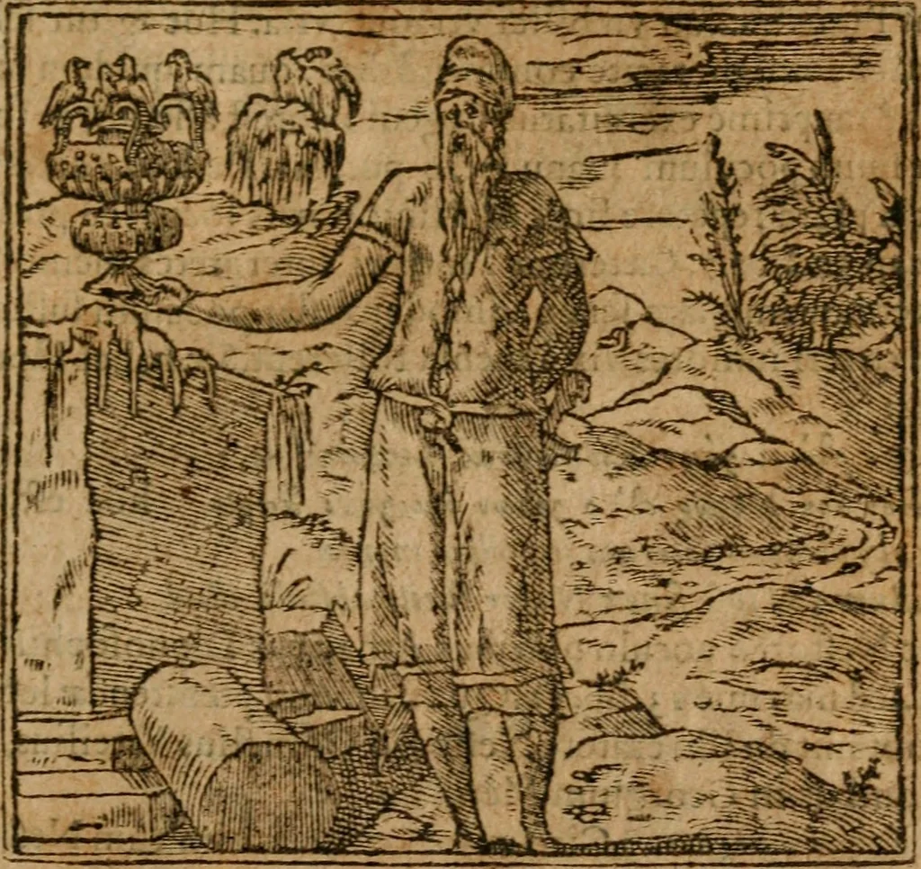 An illustration from Andreae Alciati i.v.c. emblemata, 1614, leaf 396