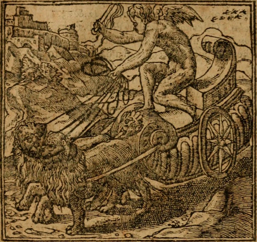 An illustration from Andreae Alciati i.v.c. emblemata, 1614, leaf 411