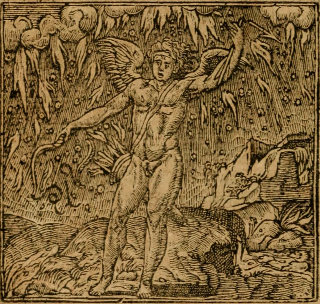 An illustration from Andreae Alciati i.v.c. emblemata, 1614, leaf 417
