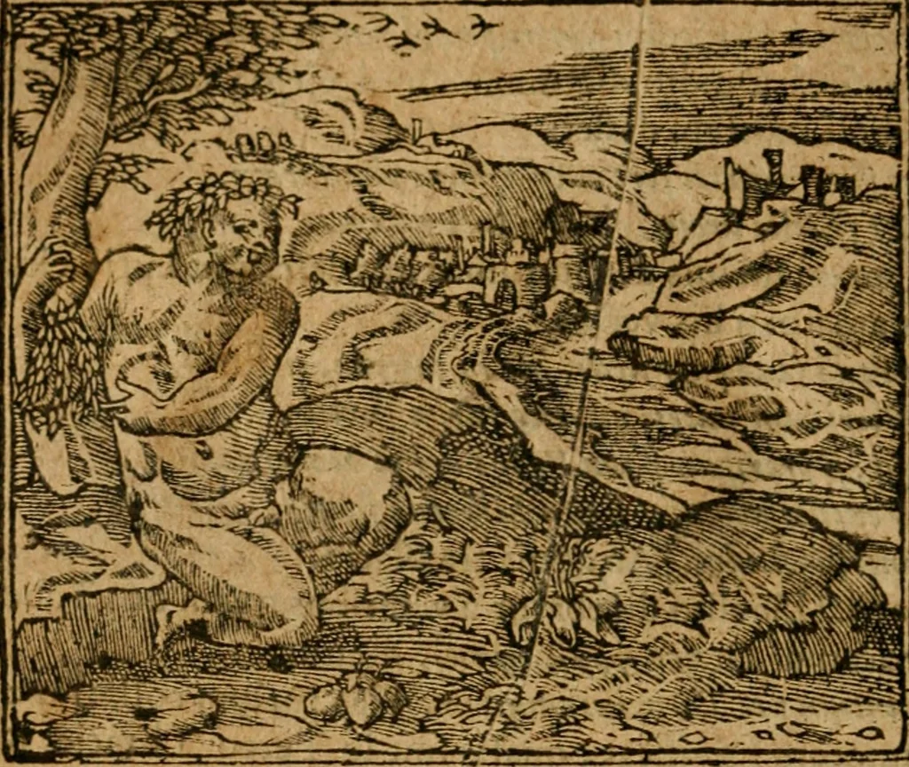 An illustration from Andreae Alciati i.v.c. emblemata, 1614, leaf 423