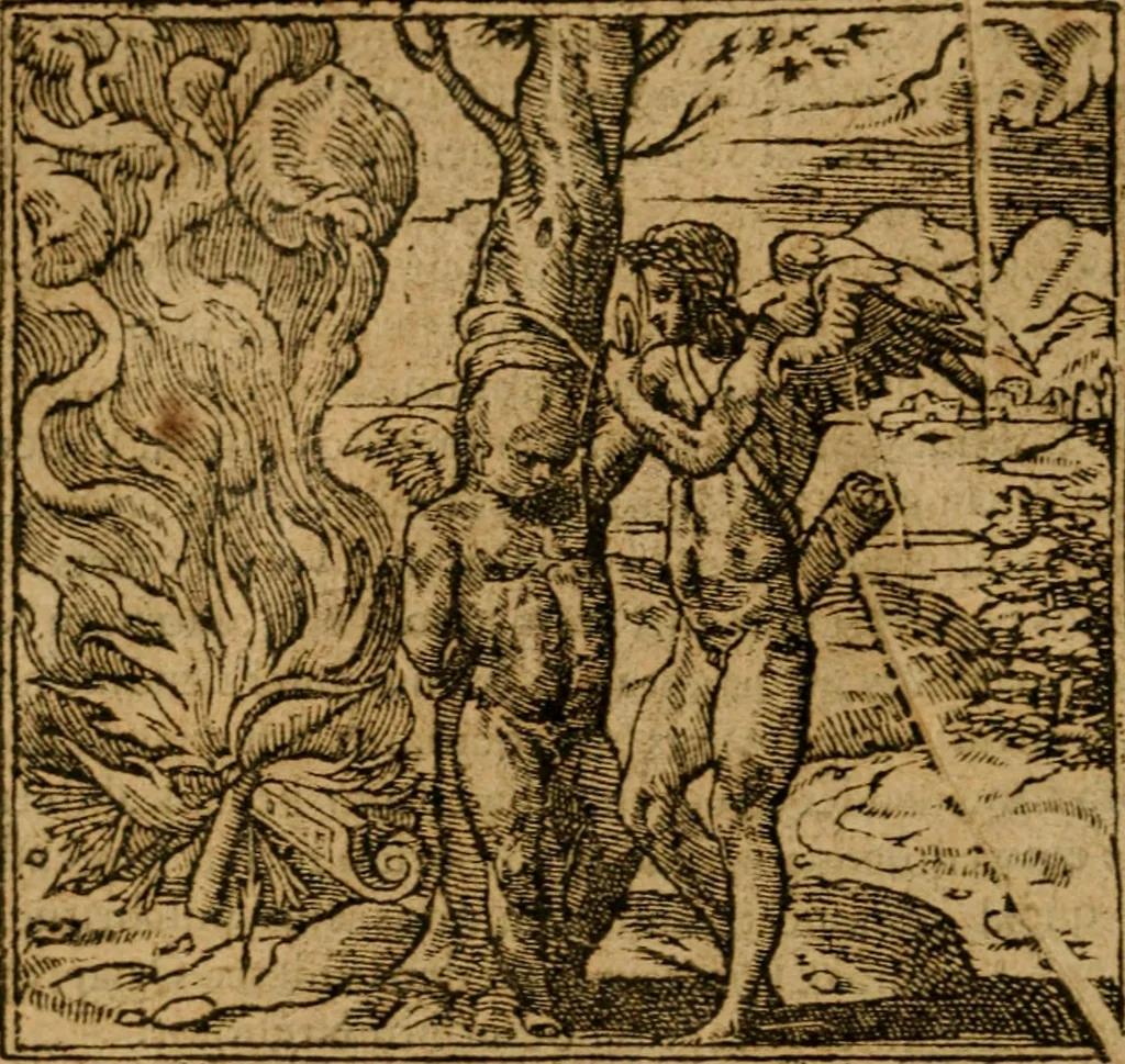 An illustration from Andreae Alciati i.v.c. emblemata, 1614, leaf 427
