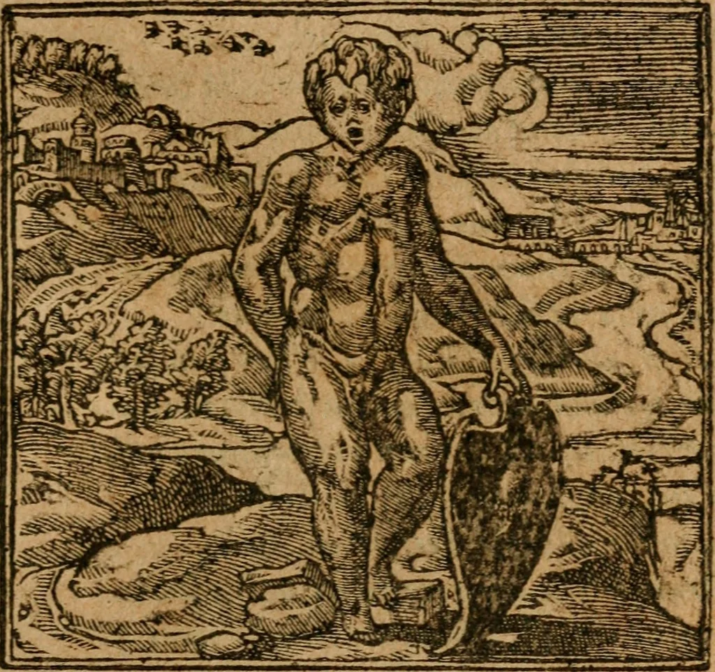 An illustration from Andreae Alciati i.v.c. emblemata, 1614, leaf 438