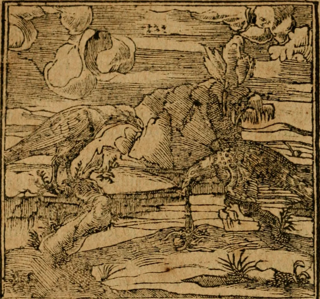 An illustration from Andreae Alciati i.v.c. emblemata, 1614, leaf 503