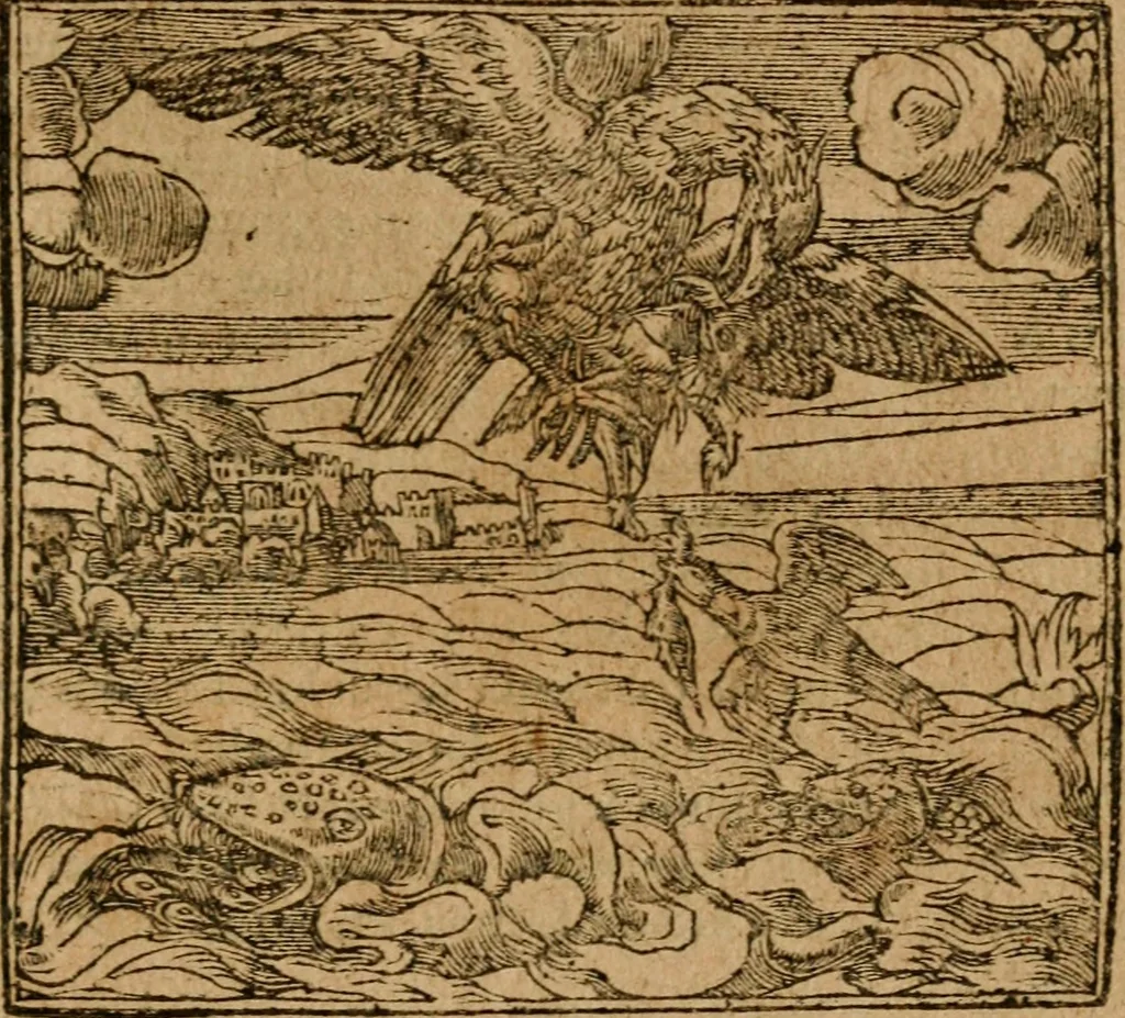 An illustration from Andreae Alciati i.v.c. emblemata, 1614, leaf 548