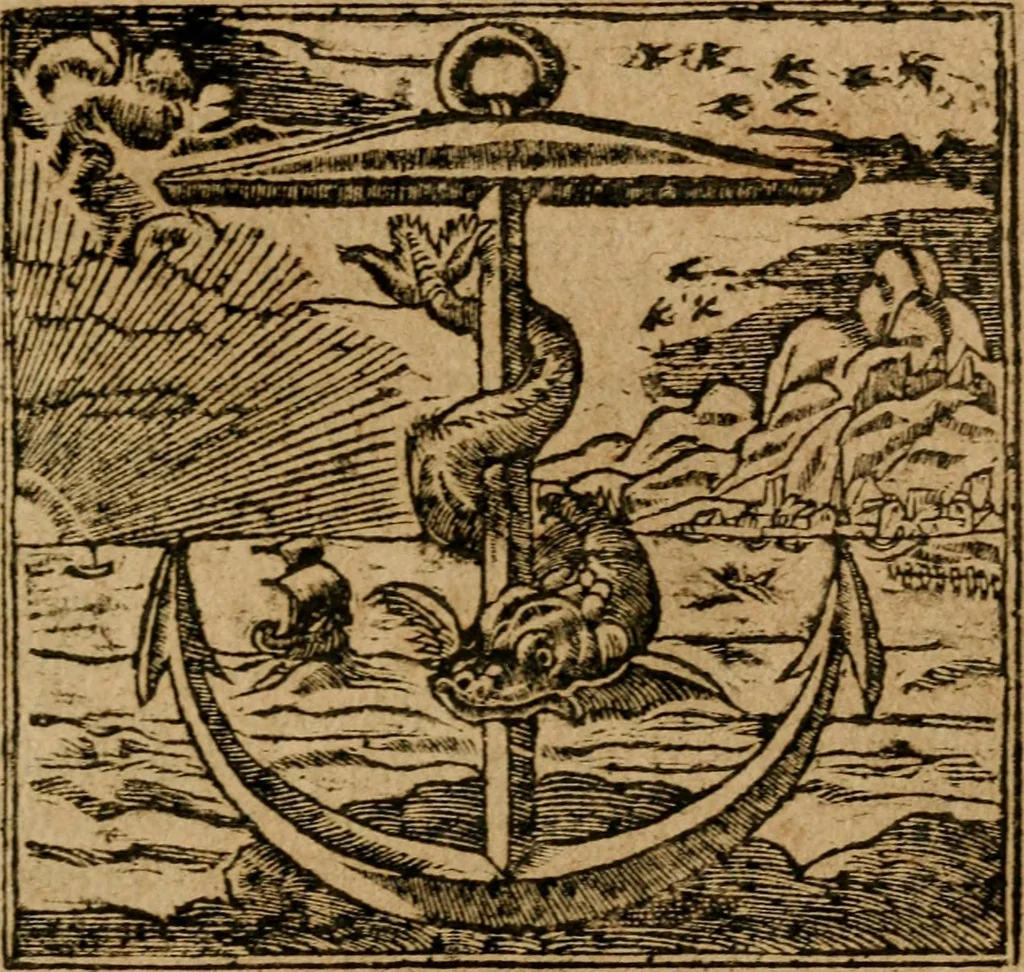 An illustration from Andreae Alciati i.v.c. emblemata, 1614, leaf 554
