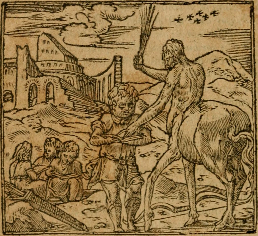 An illustration from Andreae Alciati i.v.c. emblemata, 1614, leaf 561