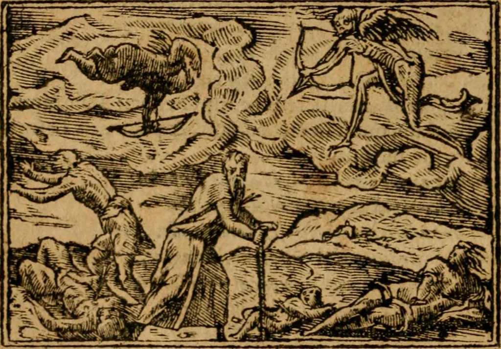 An illustration from Andreae Alciati i.v.c. emblemata, 1614, leaf 587