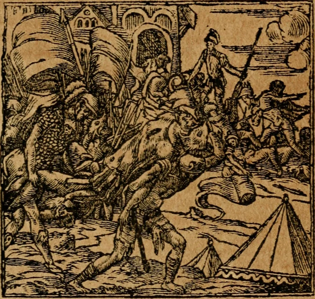An illustration from Andreae Alciati i.v.c. emblemata, 1614, leaf 594