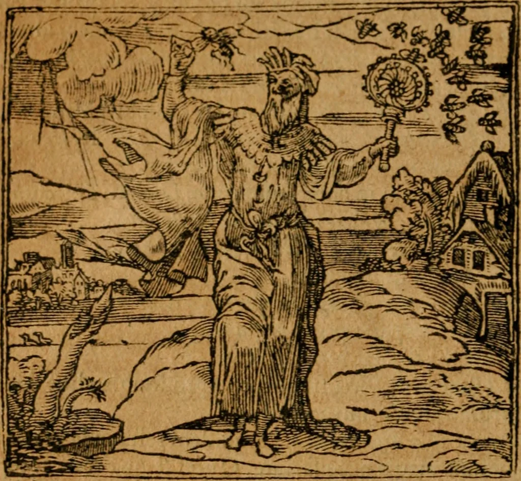 An illustration from Andreae Alciati i.v.c. emblemata, 1614, leaf 607