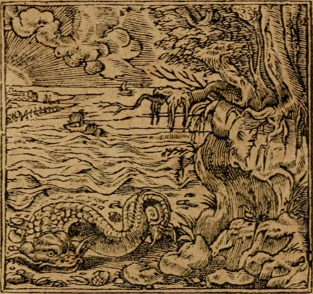 An illustration from Andreae Alciati i.v.c. emblemata, 1614, leaf 616