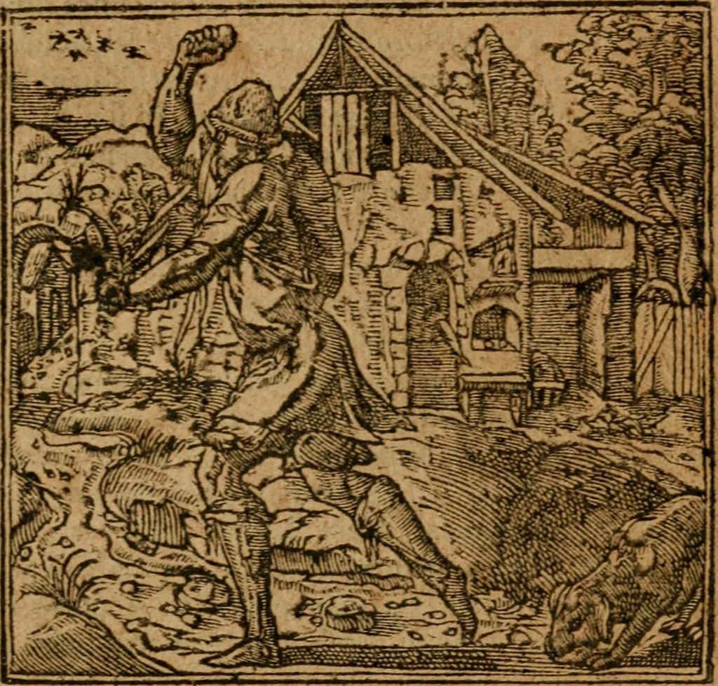 An illustration from Andreae Alciati i.v.c. emblemata, 1614, leaf 638