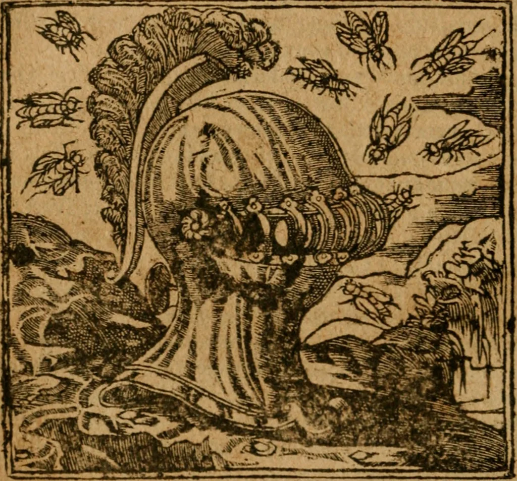 An illustration from Andreae Alciati i.v.c. emblemata, 1614, leaf 647