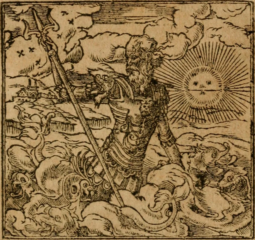An illustration from Andreae Alciati i.v.c. emblemata, 1614, leaf 668