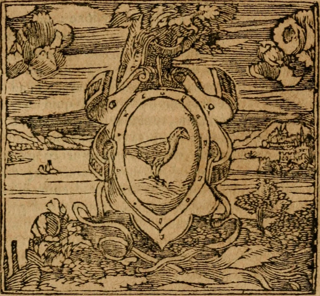 An illustration from Andreae Alciati i.v.c. emblemata, 1614, leaf 674