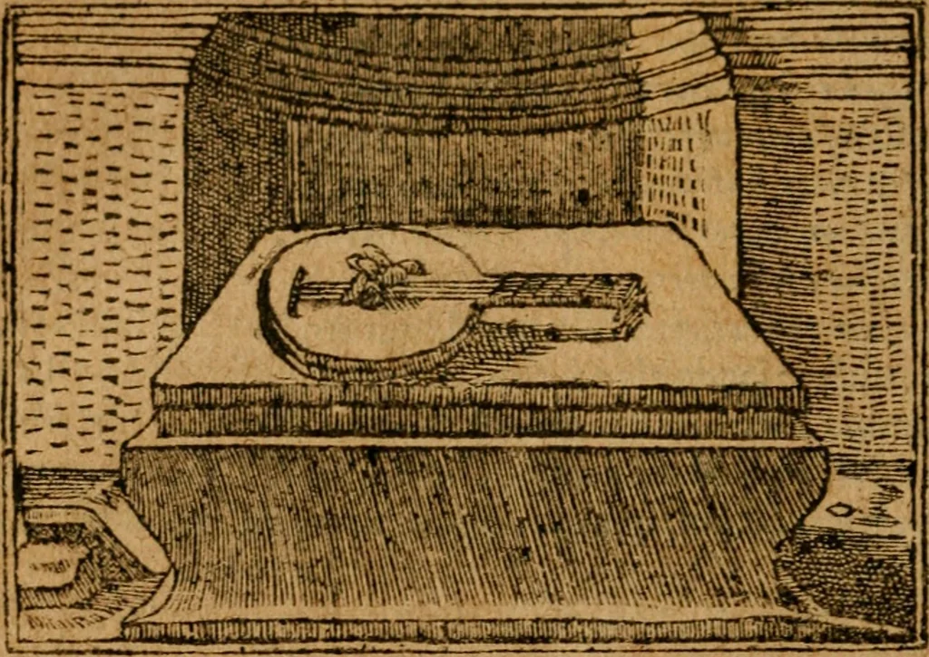 An illustration from Andreae Alciati i.v.c. emblemata, 1614, leaf 677