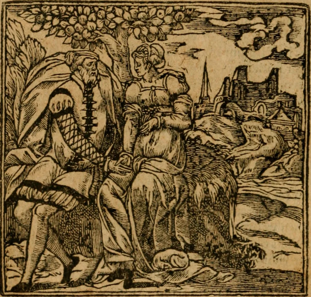 An illustration from Andreae Alciati i.v.c. emblemata, 1614, leaf 699