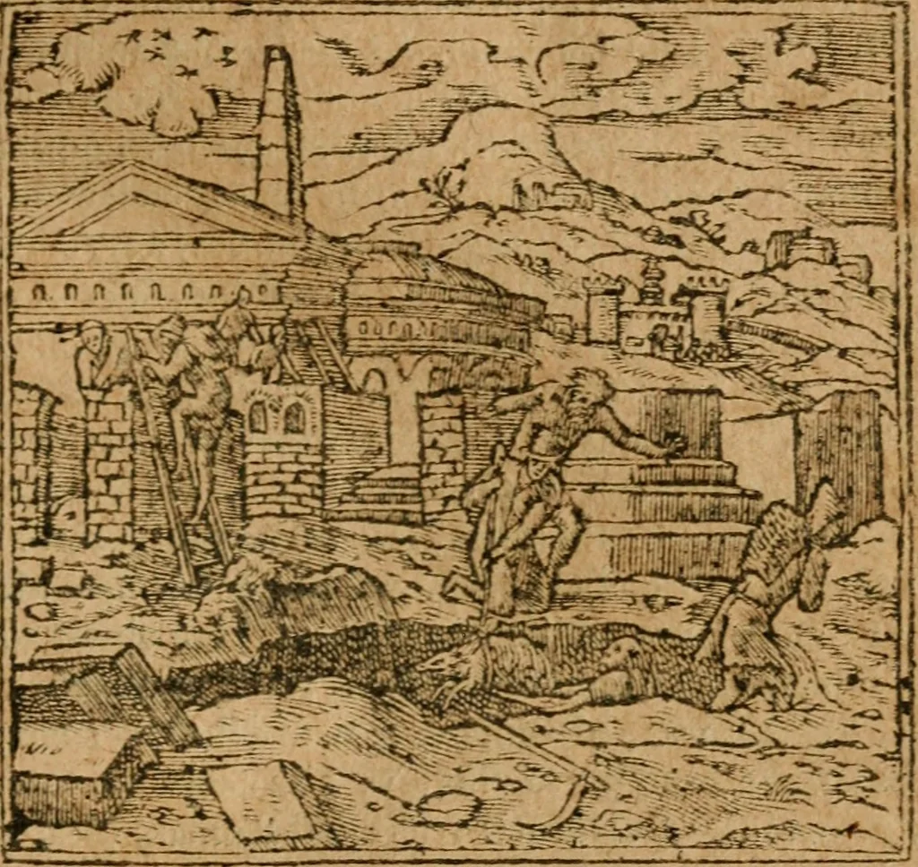 An illustration from Andreae Alciati i.v.c. emblemata, 1614, leaf 70