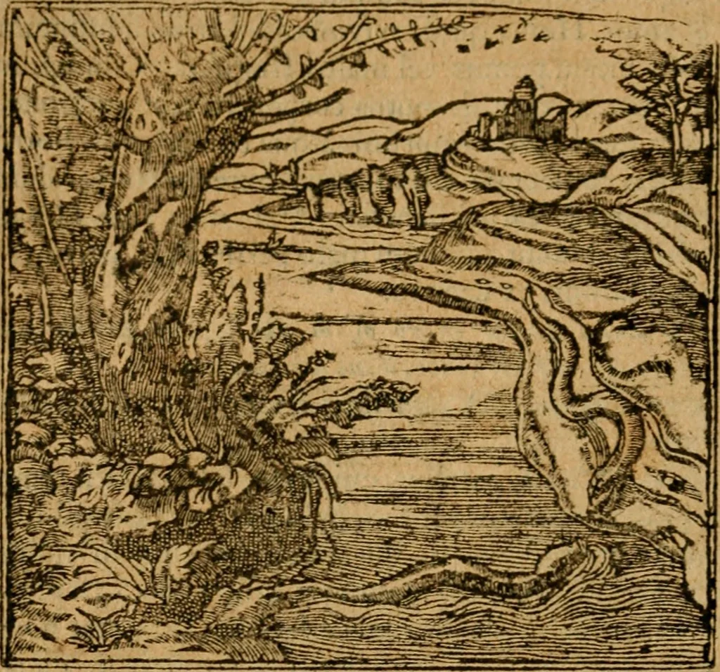 An illustration from Andreae Alciati i.v.c. emblemata, 1614, leaf 701