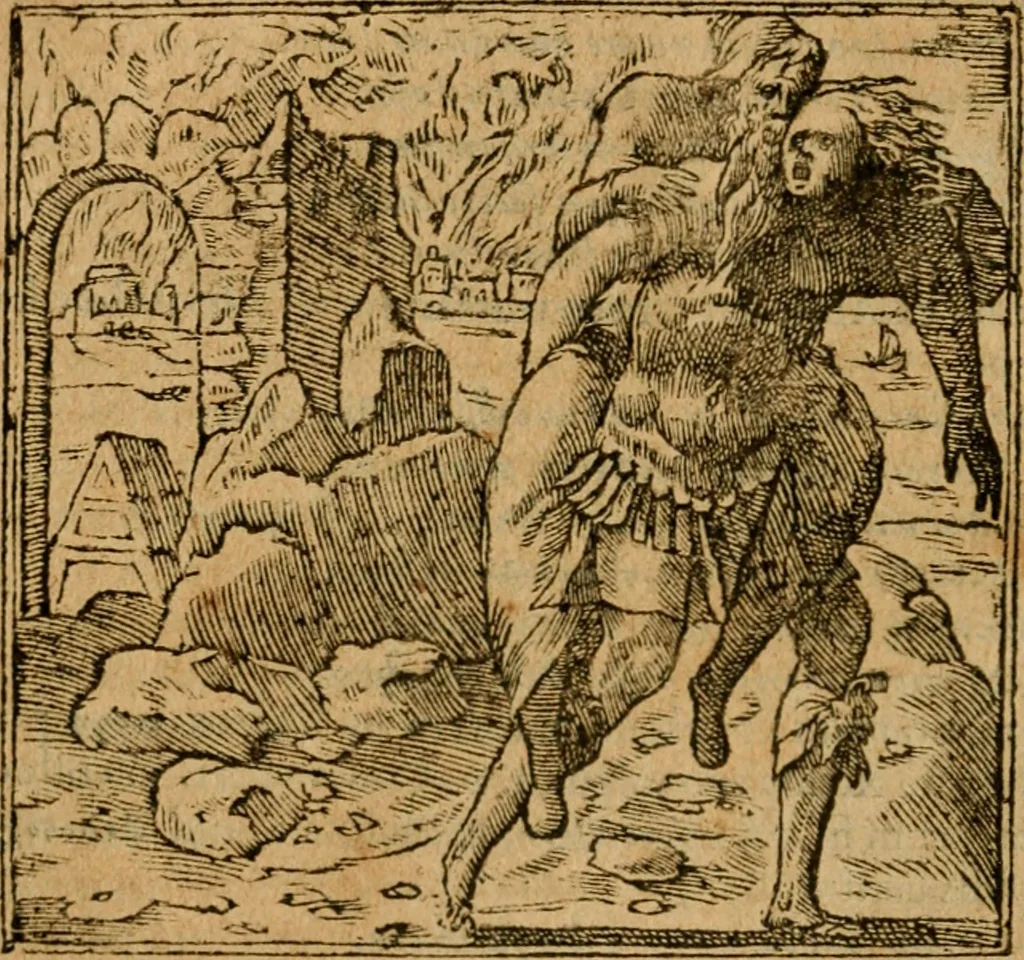 An illustration from Andreae Alciati i.v.c. emblemata, 1614, leaf 709