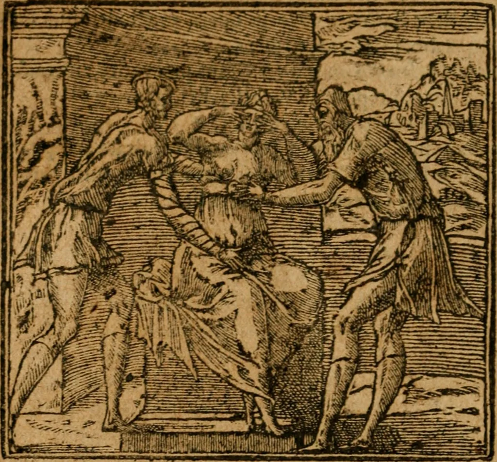 An illustration from Andreae Alciati i.v.c. emblemata, 1614, leaf 717
