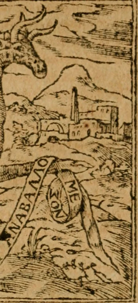 An illustration from Andreae Alciati i.v.c. emblemata, 1614, leaf 73