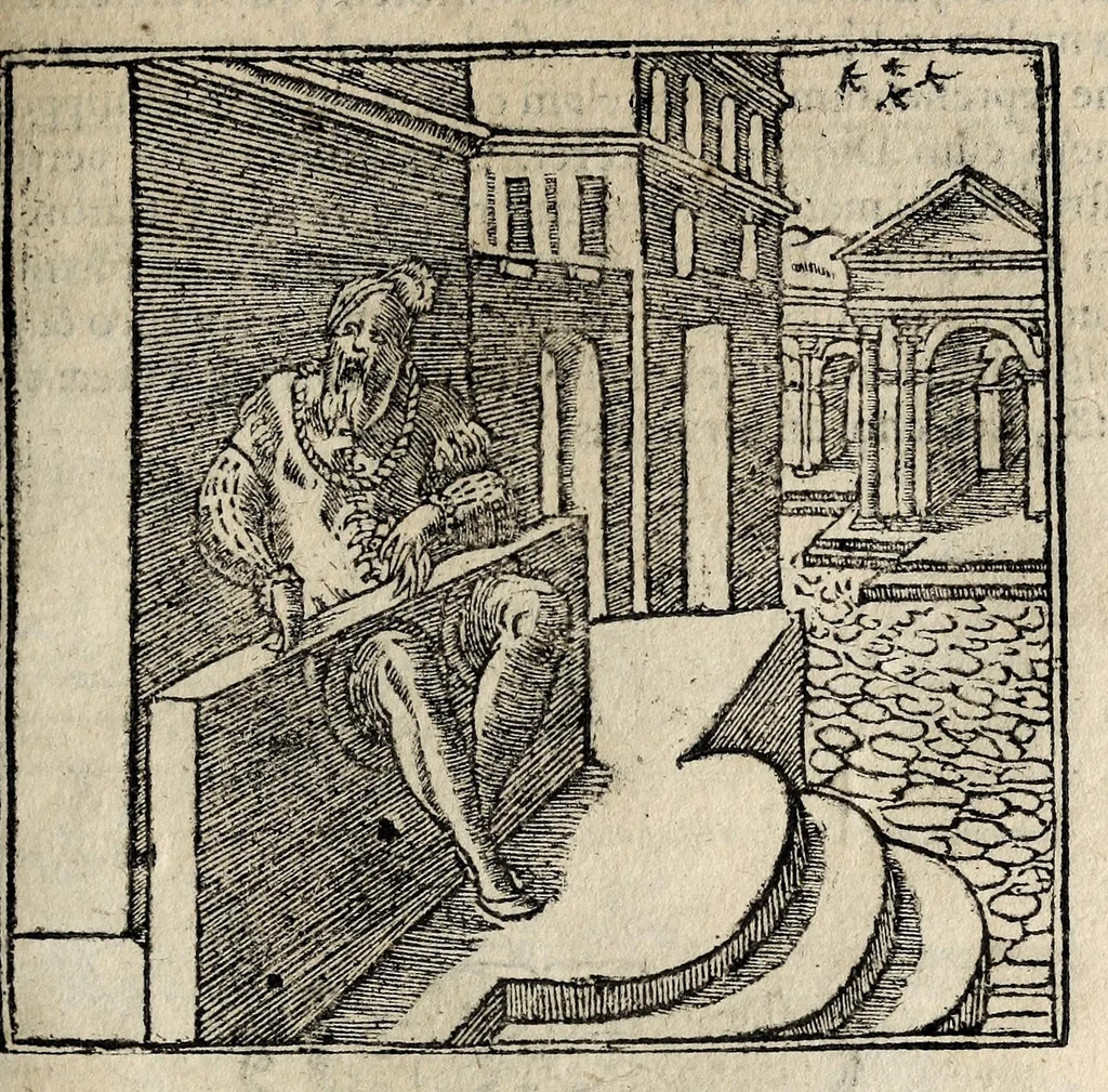 An illustration from Andreae Alciati v.c. Emblemata, 1600, leaf 361